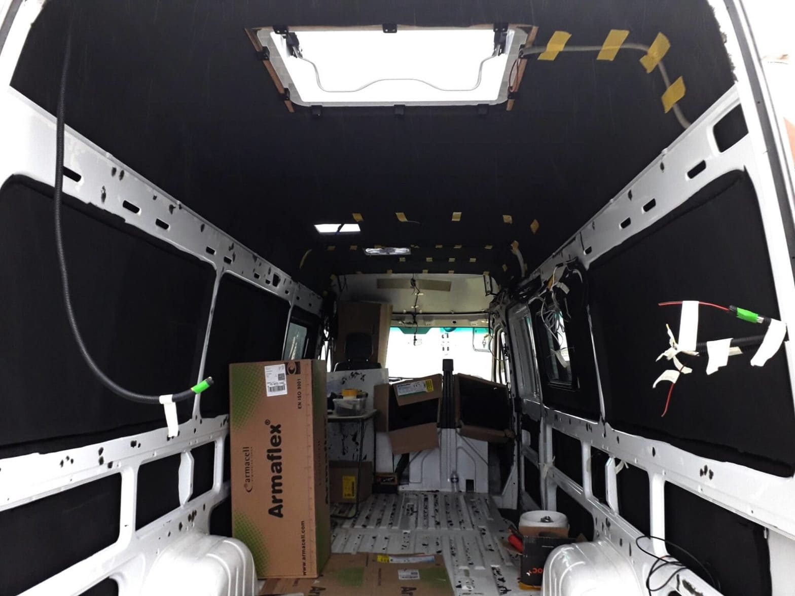 Armaflex pour Isoler un Van ou Fourgon Pose, prix